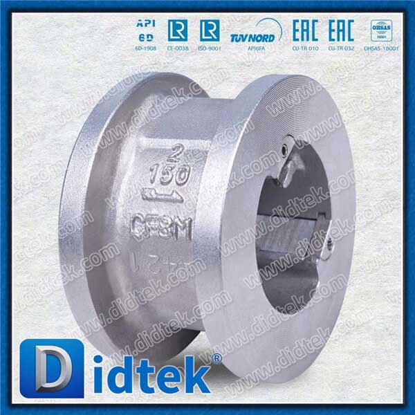 Titling Disc Retainerless Type Wafer Check Valve