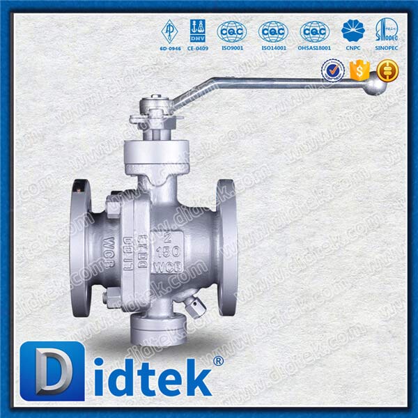 WCB Metal Seated Trunnion Ball Valve