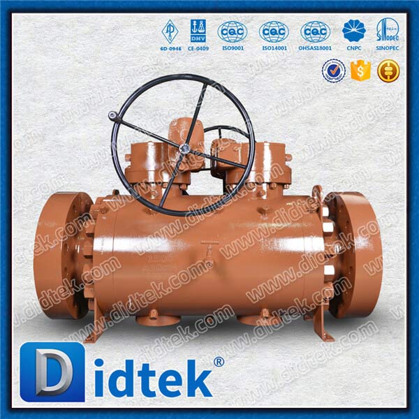 Double Ball Ball Valve With Double Bolck and Bleed