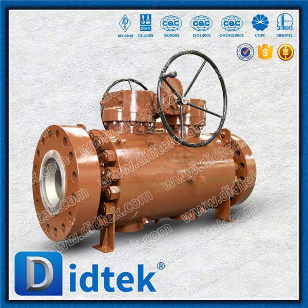 Double Ball Ball Valve With Double Bolck and Bleed