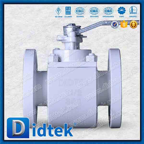 Nickel Faced Filled TFE Refplaceable Seats Regular Port Ball Valve With Stem Protector