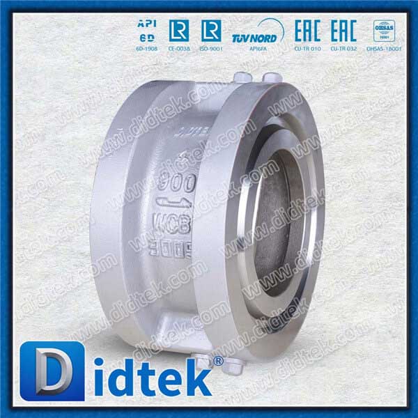 Carbon Steel RTJ CF8M Disc X750 Spring Wafer Check Valve