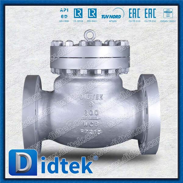 Cast Steel  WCB 8'' 600LB Ring Joint Swing Check Valve