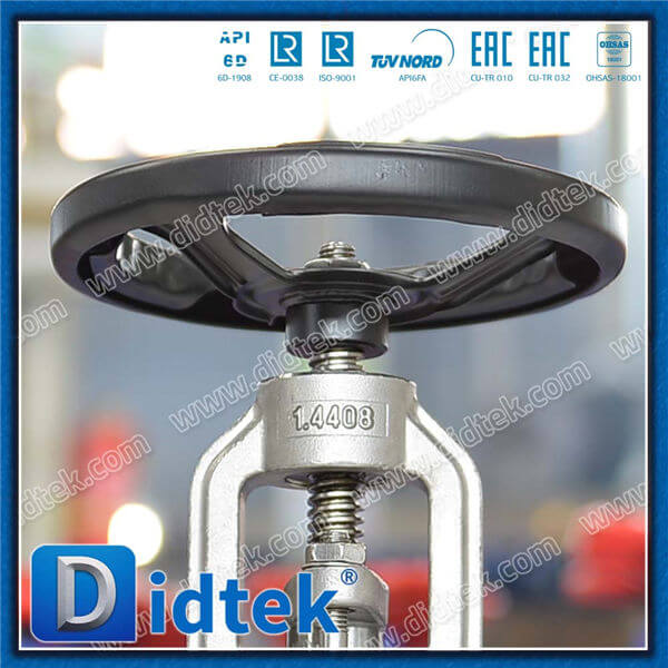DIN Globe Valve-DN50 1.4408 Hand wheel Flange