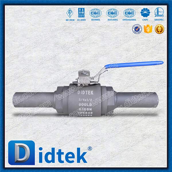 800LB Forged Floating Ball Valve