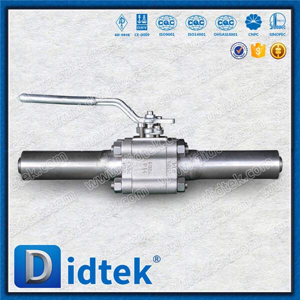 F304 Forged Floating Ball Valve