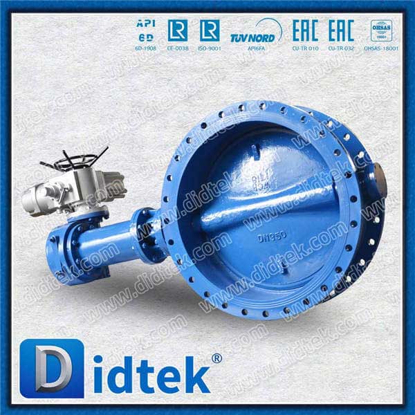 Low Torque 380V Elecctric Triple Offset Flange Butterfly Valve