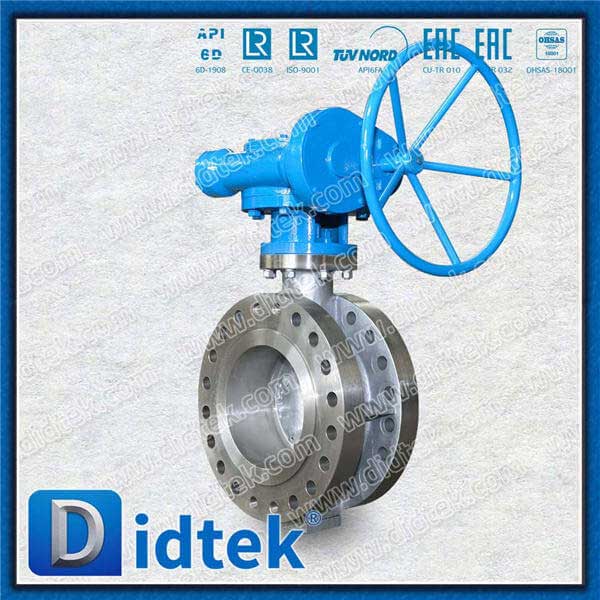 High Pressure Stainless Steel Triple Offset Butterfly Valve